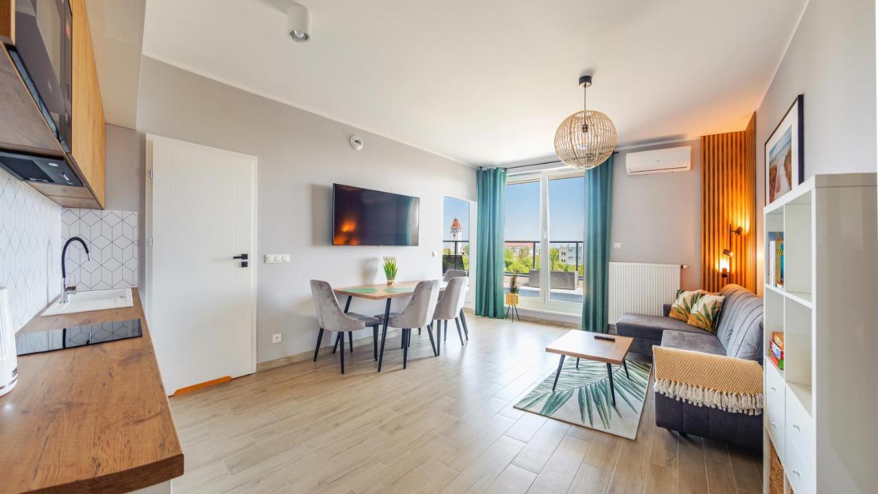 Apartamenty Delux Sun & Snow Nowe Hallerowo Z Przestronnym Tarasem - Blisko Centrum Wladyslawowo Luaran gambar