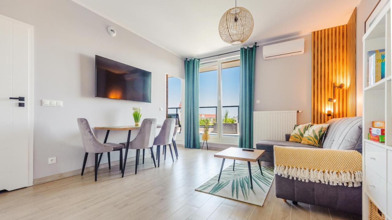 Apartamenty Delux Sun & Snow Nowe Hallerowo Z Przestronnym Tarasem - Blisko Centrum Wladyslawowo Luaran gambar