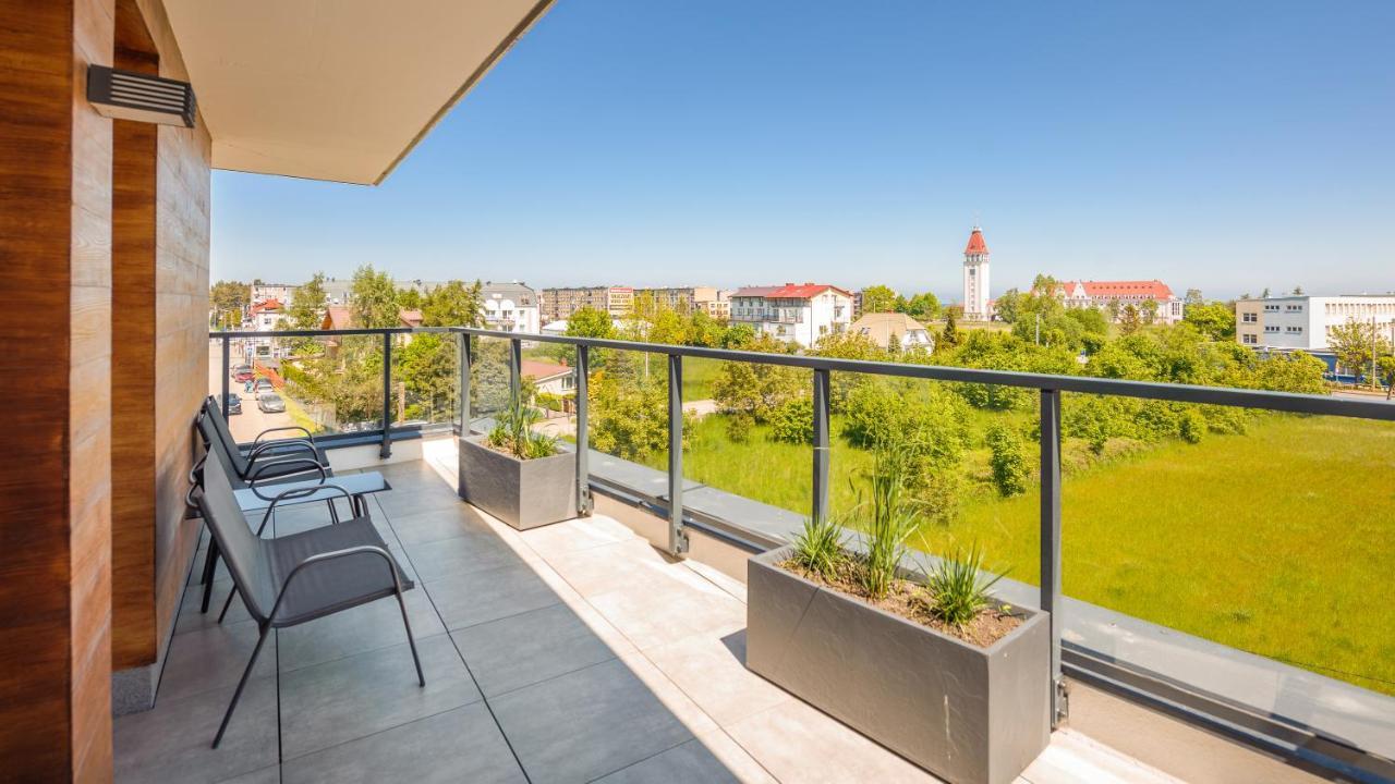 Apartamenty Delux Sun & Snow Nowe Hallerowo Z Przestronnym Tarasem - Blisko Centrum Wladyslawowo Luaran gambar
